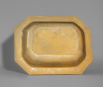 Rare U. KENDALL & SONS Cincinnati, Ohio Yellowware Vegetable Dish