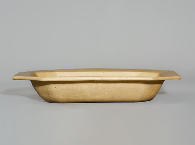 Rare U. KENDALL & SONS Cincinnati, Ohio Yellowware Vegetable Dish