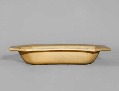 Rare U. KENDALL & SONS Cincinnati, Ohio Yellowware Vegetable Dish