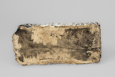 Ohio Stoneware Lion Doorstop, late 19th century