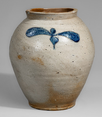 Exceedingly Rare and Important C. CROLIUS / MANHATTAN WELLS / NEW-YORK Federal Eagle Jar