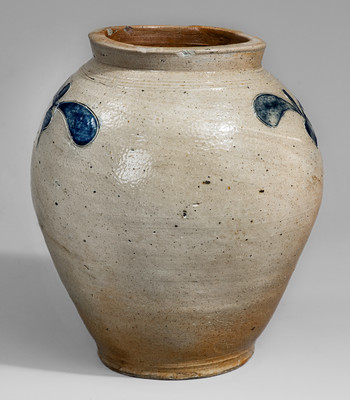 Exceedingly Rare and Important C. CROLIUS / MANHATTAN WELLS / NEW-YORK Federal Eagle Jar