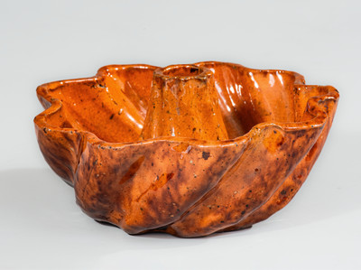 Scarce JOHN BELL / WAYNESBORO, PA Diminutive Redware Mold