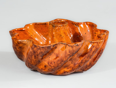 Scarce JOHN BELL / WAYNESBORO, PA Diminutive Redware Mold