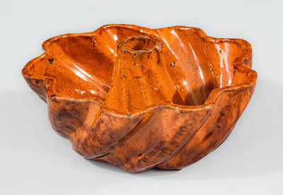 Scarce JOHN BELL / WAYNESBORO, PA Diminutive Redware Mold