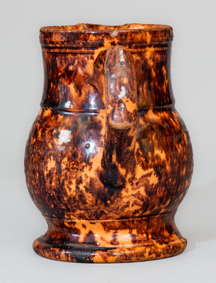 JOHN BELL (Waynesboro, PA) Manganese-Decorated Redware Pitcher