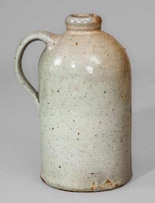 Small-Sized JOHN BELL, (Waynesboro, Pennsylvania) Celadon-Glazed Stoneware Jug