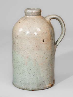Small-Sized JOHN BELL, (Waynesboro, Pennsylvania) Celadon-Glazed Stoneware Jug