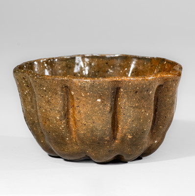 JOHN BELL (Waynesboro, Pennsylvania) Redware Pudding Mold, c1840-80