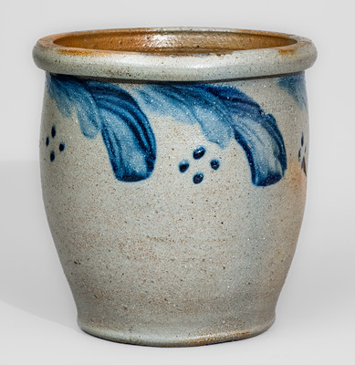 JOHN BELL / WAYNESBORO Cobalt-Decorated Stoneware Jar, c1850-80