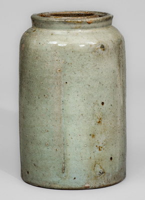 JOHN BELL (Waynesboro, PA) Stoneware Canning Jar, c1840-80