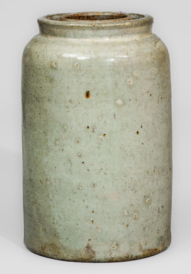 JOHN BELL (Waynesboro, PA) Stoneware Canning Jar, c1840-80
