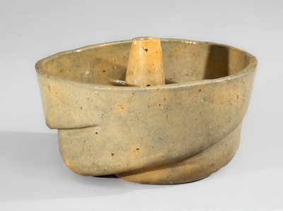 JOHN BELL / WAYNESBORO Redware Cake Mold, c1850-80