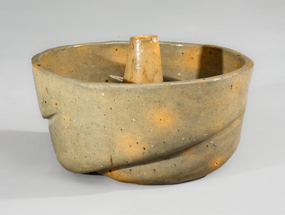 JOHN BELL / WAYNESBORO Redware Cake Mold, c1850-80