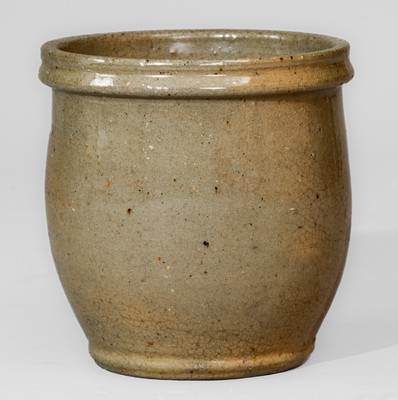 JOHN BELL (Waynesboro, Pennsylvania) Redware Jar, c1840-80