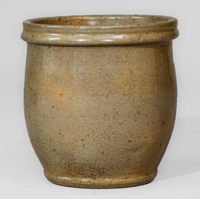 JOHN BELL (Waynesboro, Pennsylvania) Redware Jar, c1840-80