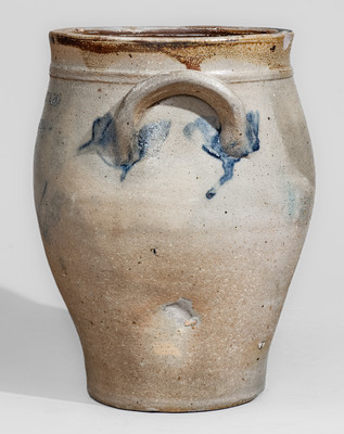 Extremely Rare E. FRARY & Co / E. HARTFORD, Connecticut Stoneware Jar