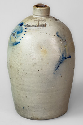 JOHN BELL (Waynesboro, PA) One-and-a-Half-Gallon Stoneware Jug