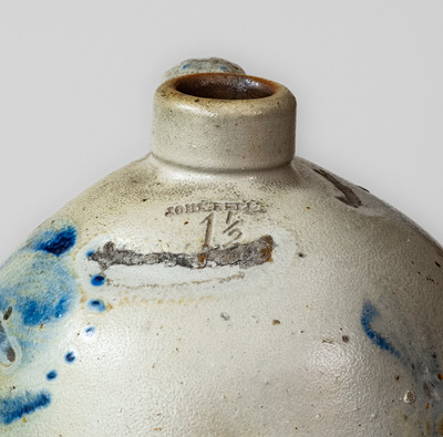 JOHN BELL (Waynesboro, PA) One-and-a-Half-Gallon Stoneware Jug