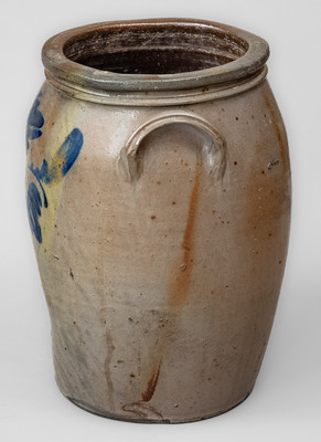 Huntingdon County, PA Stoneware Jar, third quarter 19th century