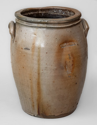 Huntingdon County, PA Stoneware Jar, third quarter 19th century