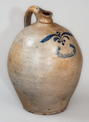 Fine C. CROLIUS / MANUFACTURER / MANHATTAN-WELLS / NEW-YORK Stoneware Jug