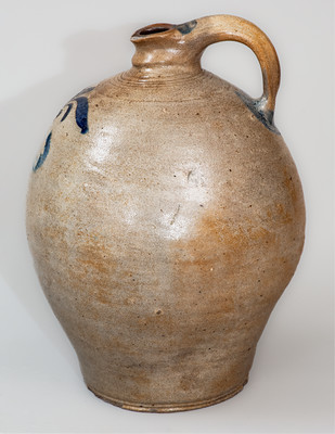 Fine C. CROLIUS / MANUFACTURER / MANHATTAN-WELLS / NEW-YORK Stoneware Jug