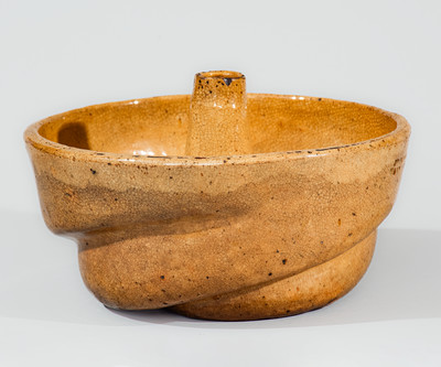JOHN BELL / WAYNESBORO Redware Cake Mold, c1850-80