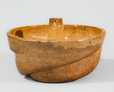 JOHN BELL / WAYNESBORO Redware Cake Mold, c1850-80