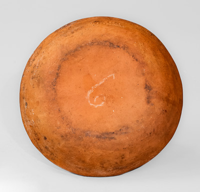 JOHN BELL / WAYNESBORO, PA Redware Dish, circa 1850-80