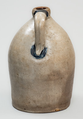 COWDEN & WILCOX / HARRISBURG, PA Stoneware Jug, c1865