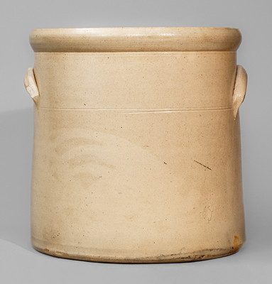Four-Gallon attrib. Brady & Ryan, Ellenville, NY Stoneware Bird Crock