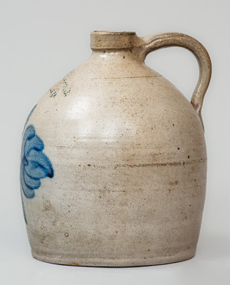 A. L. HYSSONG / BLOOMSBURG, PA Stoneware Jug, circa 1891-1914