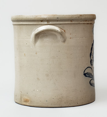 BURGER & LANG / ROCHESTER N.Y. Five-Gallon Stoneware Bird Crock