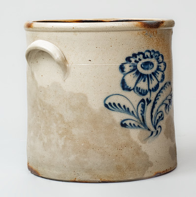 JOHN BURGER / ROCHESTER, NY Three-Gallon Stoneware Crock, c1860