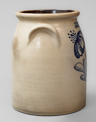JOHN BURGER / ROCHESTER, New York Two-Gallon Stoneware Jar, c1860
