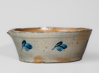 Baltimore, MD Stoneware Milkpan, circa 1880
