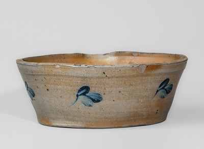 Baltimore, MD Stoneware Milkpan, circa 1880