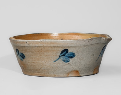Baltimore, MD Stoneware Milkpan, circa 1880