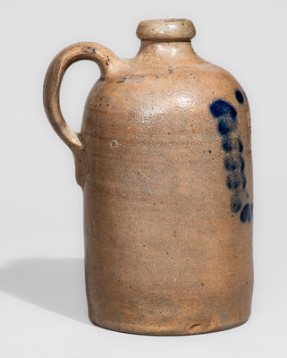 Small-Sized Philadelphia Advertising Jug, attrib. Richard C. Remmey Pottery, Philadelphia, PA