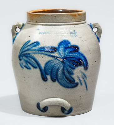 COWDEN & WILCOX / HARRISBURG, Pennsylvania Stoneware Batter Pail