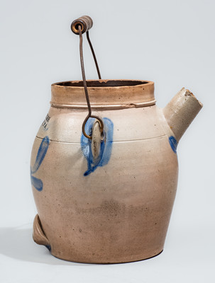 SIPE & SONS, / WILLIAMSPORT, PA Stoneware Batter Pail, c1885