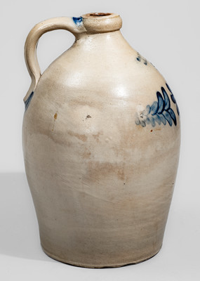 COWDEN & WILCOX / HARRISBURG,PA Three-Gallon Stoneware Jug, circa 1865