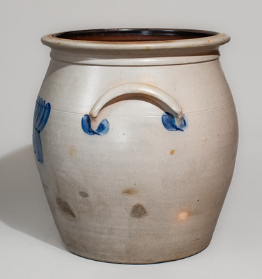 SIPE & SONS, / WILLIAMSPORT, PA Six-Gallon Stoneware Jar , circa 1885