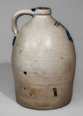 COWDEN & WILCOX / HARRISBURG, PA Three-Gallon Stoneware Jug