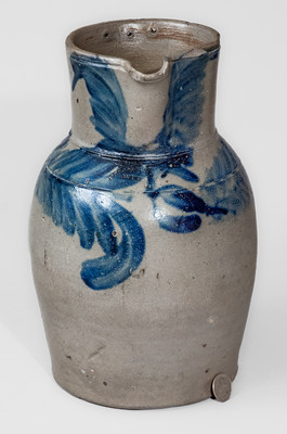 Rare KEESEE & PARR / RICHMOND / VA Stoneware Pitcher, circa 1860