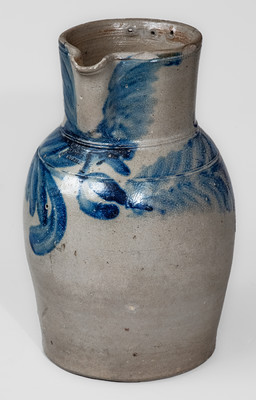 Rare KEESEE & PARR / RICHMOND / VA Stoneware Pitcher, circa 1860