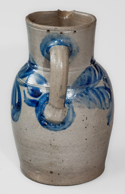 Rare KEESEE & PARR / RICHMOND / VA Stoneware Pitcher, circa 1860
