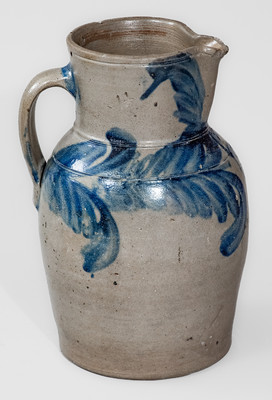 Rare KEESEE & PARR / RICHMOND / VA Stoneware Pitcher, circa 1860