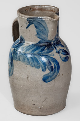 Rare KEESEE & PARR / RICHMOND / VA Stoneware Pitcher, circa 1860